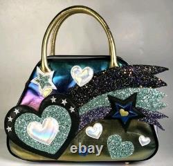 Irregular Choice Bright Heart Bowling Bag Extremely Rare New Sought After