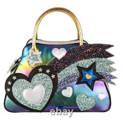 Irregular Choice Bright Heart Bowling Bag Extremely Rare New Sought After