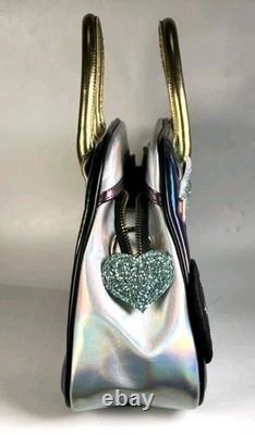 Irregular Choice Bright Heart Bowling Bag Extremely Rare New Sought After