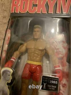 Jakks Pacific Rocky Figure Ivan Drago Extremely Rare Red Shorts Fantastic