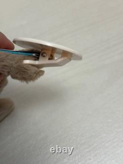 Jellycat Extremely Rare Bashful Beige Bunny Dummy Clip, New With Tags, Genuine