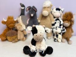Jellycat Extremely Rare Fuddlewuddle Calf, Brand New Without Tags, Genuine