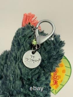 Jellycat Extremely Rare Retired Amuseables Cactus Bag Charm, New W Imperfections