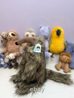 Jellycat Extremely Rare Retired Arthur Anteater, Brand New With Tags, Genuine