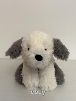 Jellycat Extremely Rare Retired Curvie Sheep Dog Brand New With Tags Genuine