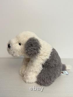Jellycat Extremely Rare Retired Curvie Sheep Dog Brand New With Tags Genuine