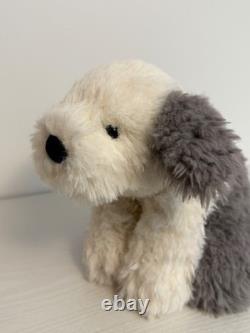Jellycat Extremely Rare Retired Curvie Sheep Dog Brand New With Tags Genuine