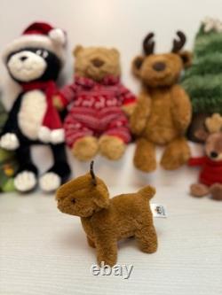 Jellycat Extremely Rare Retired Diddle Reindeer, Brand New Without Tags, Genuine