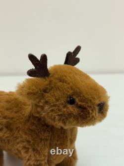 Jellycat Extremely Rare Retired Diddle Reindeer, Brand New Without Tags, Genuine