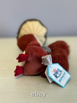 Jellycat Extremely Rare Retired Fungi Forager Squirrel, New With Tags, Genuine