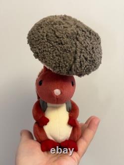 Jellycat Extremely Rare Retired Fungi Forager Squirrel, New With Tags, Genuine