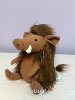 Jellycat Extremely Rare Retired Jackadee Warthog, Brand New With Tags, Genuine