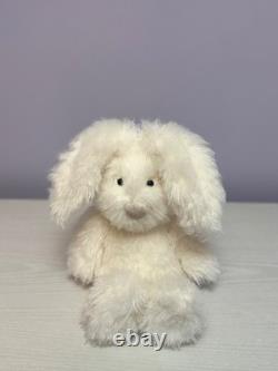 Jellycat Extremely Rare Retired Medium Angora Bunny, New Without Tags, Genuine