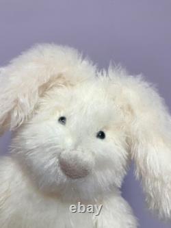 Jellycat Extremely Rare Retired Medium Angora Bunny, New Without Tags, Genuine