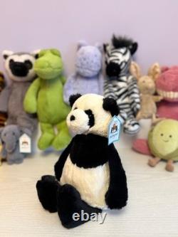 Jellycat Extremely Rare Retired Medium Bashful Panda Cub, Brand New With Tags