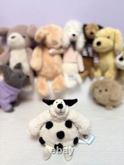 Jellycat Extremely Rare Retired Poloneck Peeker Dalmatian Dog, New With Tags