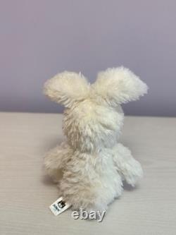 Jellycat Extremely Rare Retired Small Angora Bunny, New Without Tags, Genuine