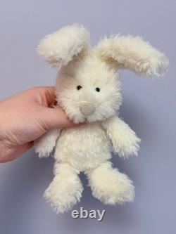 Jellycat Extremely Rare Retired Small Angora Bunny, New Without Tags, Genuine Jellycat Extremely Rare Retired Small Angora Bunny, New Without Tags, Genuine