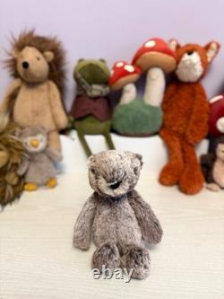 Jellycat Extremely Rare Retired Small Bashful Beaver, New Without Tags, Genuine