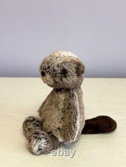 Jellycat Extremely Rare Retired Small Bashful Beaver, New Without Tags, Genuine
