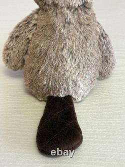 Jellycat Extremely Rare Retired Small Bashful Beaver, New Without Tags, Genuine