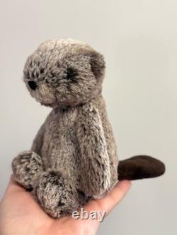 Jellycat Extremely Rare Retired Small Bashful Beaver, New Without Tags, Genuine
