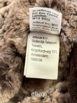 Jellycat Extremely Rare Retired Small Bashful Beaver, New Without Tags, Genuine