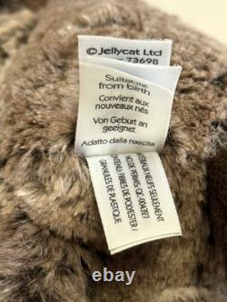 Jellycat Extremely Rare Retired Small Bashful Beaver, New Without Tags, Genuine