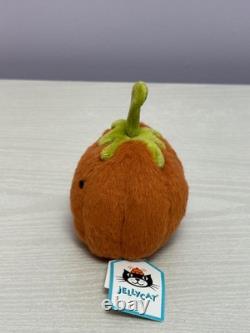 Jellycat Extremely Rare Retired Small Fluffy Pumpkin Brand New With Tags Genuine
