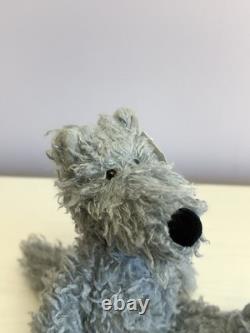 Jellycat Extremely Rare Retired Small Grey Scamp Wolf, BNWT New, Genuine