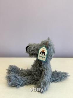 Jellycat Extremely Rare Retired Small Grey Scamp Wolf, BNWT New, Genuine