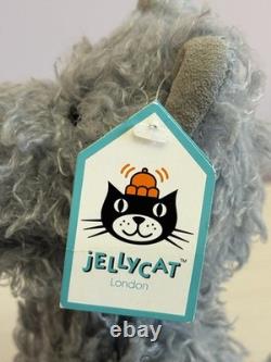 Jellycat Extremely Rare Retired Small Grey Scamp Wolf, BNWT New, Genuine