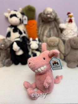 Jellycat Extremely Rare Retired Small Toothy Pig, Brand New With Tags, Genuine