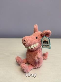 Jellycat Extremely Rare Retired Small Toothy Pig, Brand New With Tags, Genuine