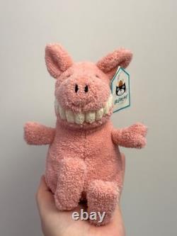 Jellycat Extremely Rare Retired Small Toothy Pig, Brand New With Tags, Genuine