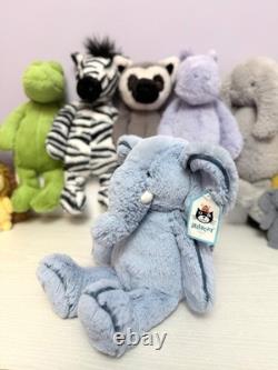 Jellycat Extremely Rare Small Piper Elephant, Brand New With Tags, Genuine