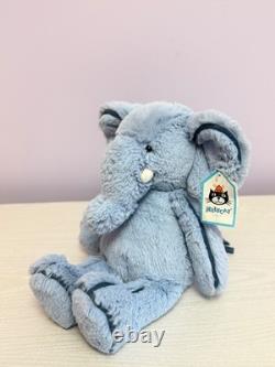 Jellycat Extremely Rare Small Piper Elephant, Brand New With Tags, Genuine