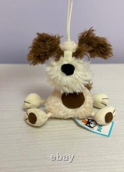 Jellycat Extremely Rare Vintage Dingly Dangly Dennis Dog, Brand New With Tags