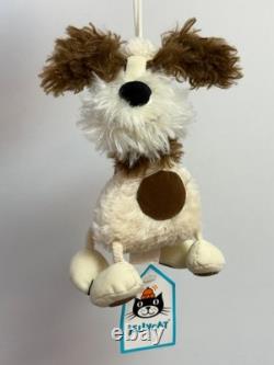Jellycat Extremely Rare Vintage Dingly Dangly Dennis Dog, Brand New With Tags