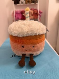 Jellycat Jellina Birthday Cake, Brand New With Tags, Extremely Rare And Retired