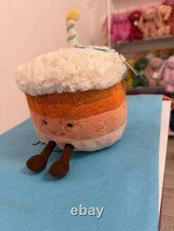 Jellycat Jellina Birthday Cake, Brand New With Tags, Extremely Rare And Retired