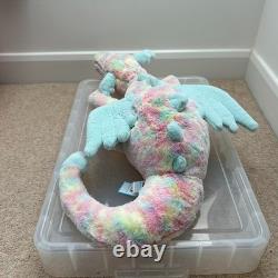 Jellycat Lazulia Dragon Huge Extremely RARE BNWT Free & Fast Shipping