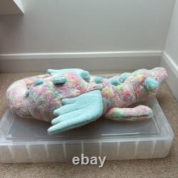 Jellycat Lazulia Dragon Huge Extremely RARE BNWT Free & Fast Shipping