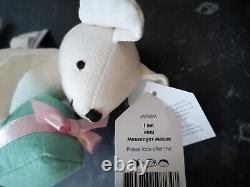 Jellycat mini messanger mouse extremely rare Retired new with tags soft toy