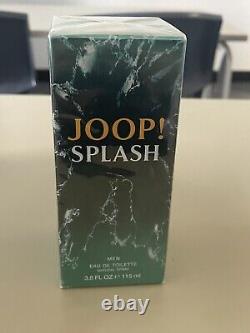Joop Splash Eau De Toilette Natural 115ml Spray Extremely Rare Brand New Sealed