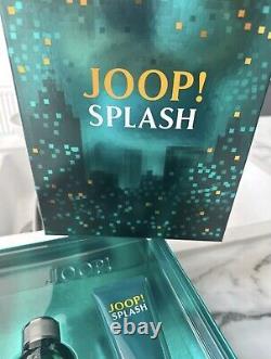 Joop Splash Eau De Toilette Natural 75ml Gift Set Spray Extremely Rare New
