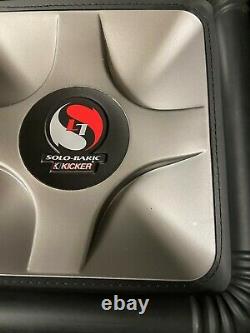 Kicker Solo-Baric S12L7 DUAL 4 OHM RARE OLD SCHOOL EXTREMELY HARD TO FIND NEW