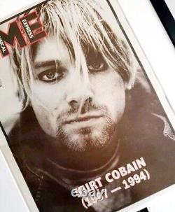 Kurt Cobain Luxury Mount/Framed ORIGINAL NME cover 1994-Extremely RARE-Nirvana