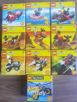 LEGO Town System 1998 Shell Promotional Full Set Of 10 Retired Rare New Sealed