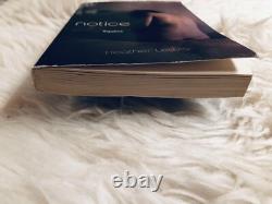 LIKE NEW Notice Heather Lewis 1st Edition/Print Out-of-Print Extremely Rare LIKE NEW Notice Heather Lewis 1st Edition/Print Out-of-Print Extremely Rare